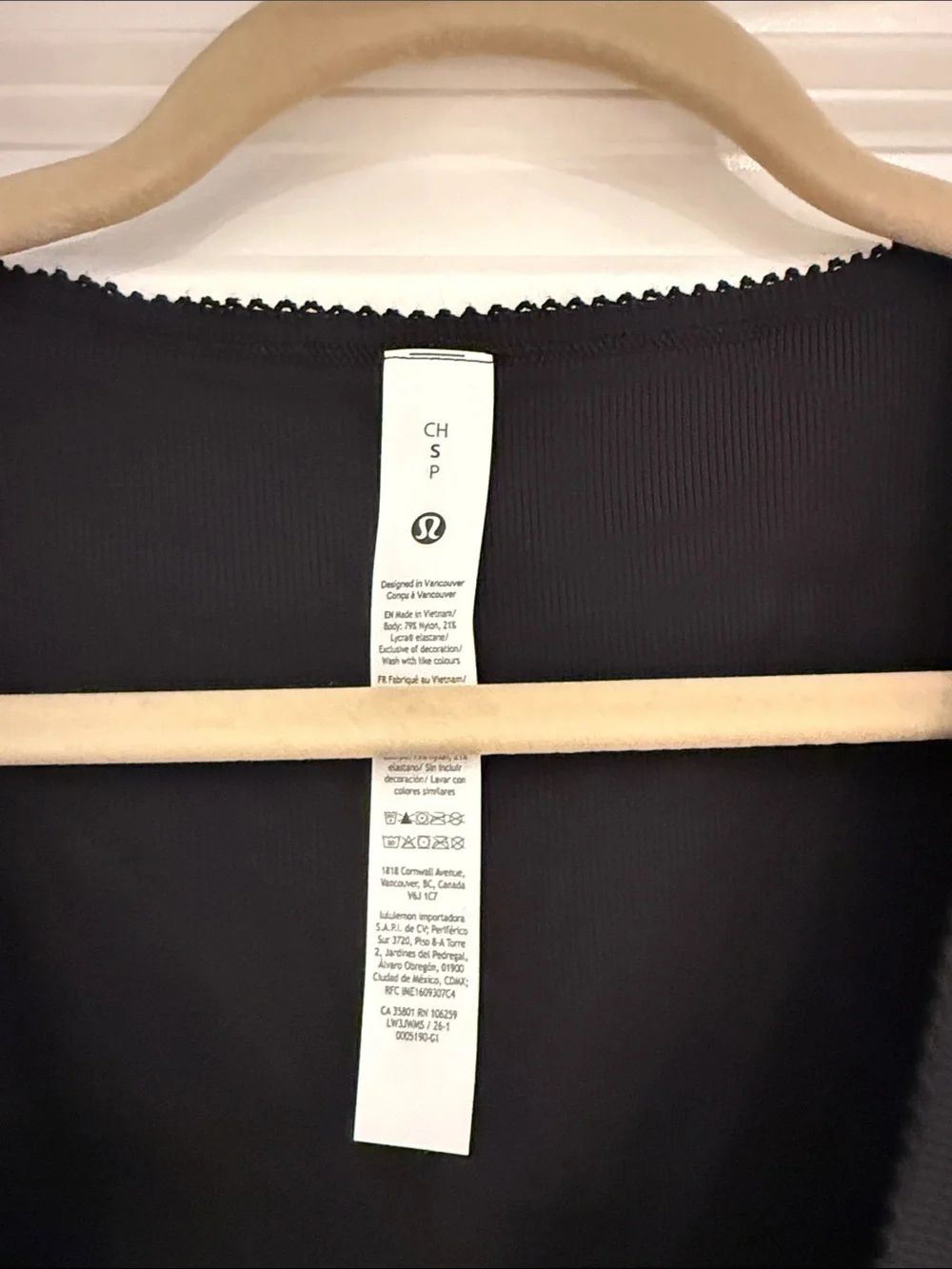 Lululemon Nulu rib wrap front long sleeve